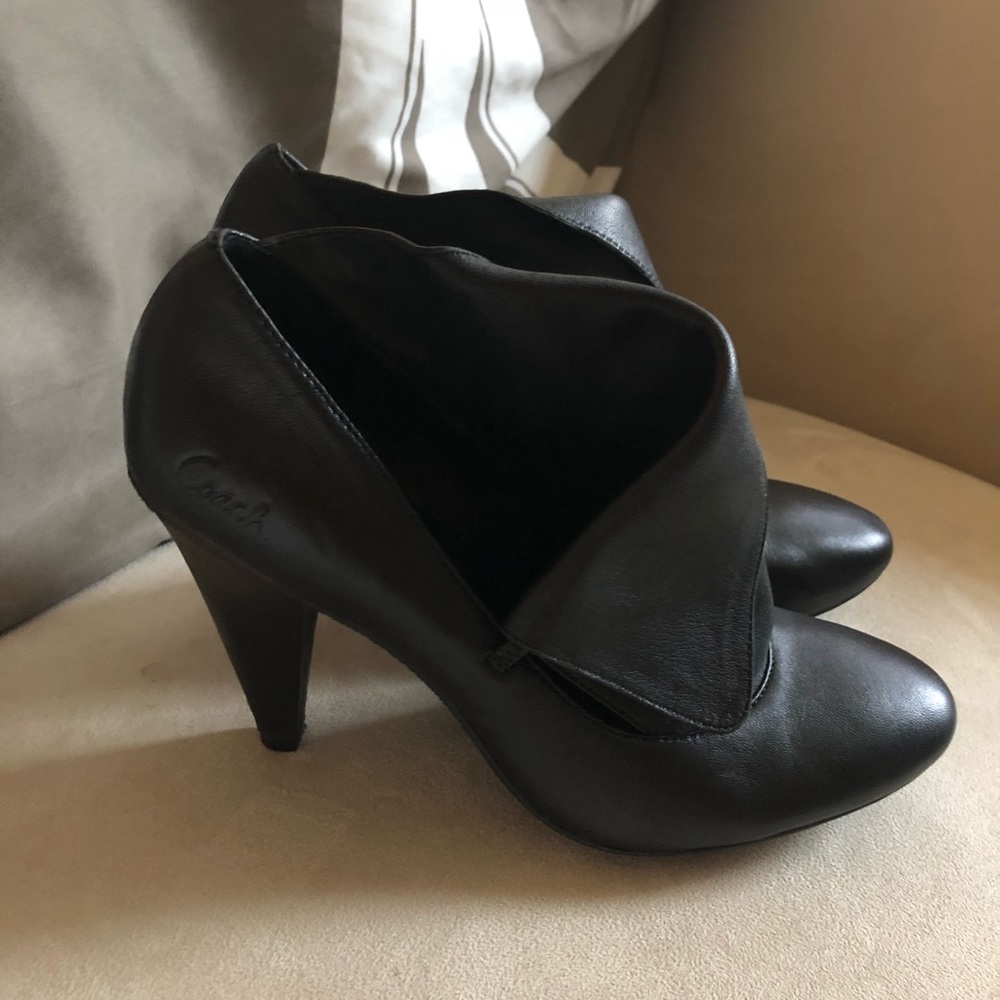 Leather Coach boots - Picture 3 of 6